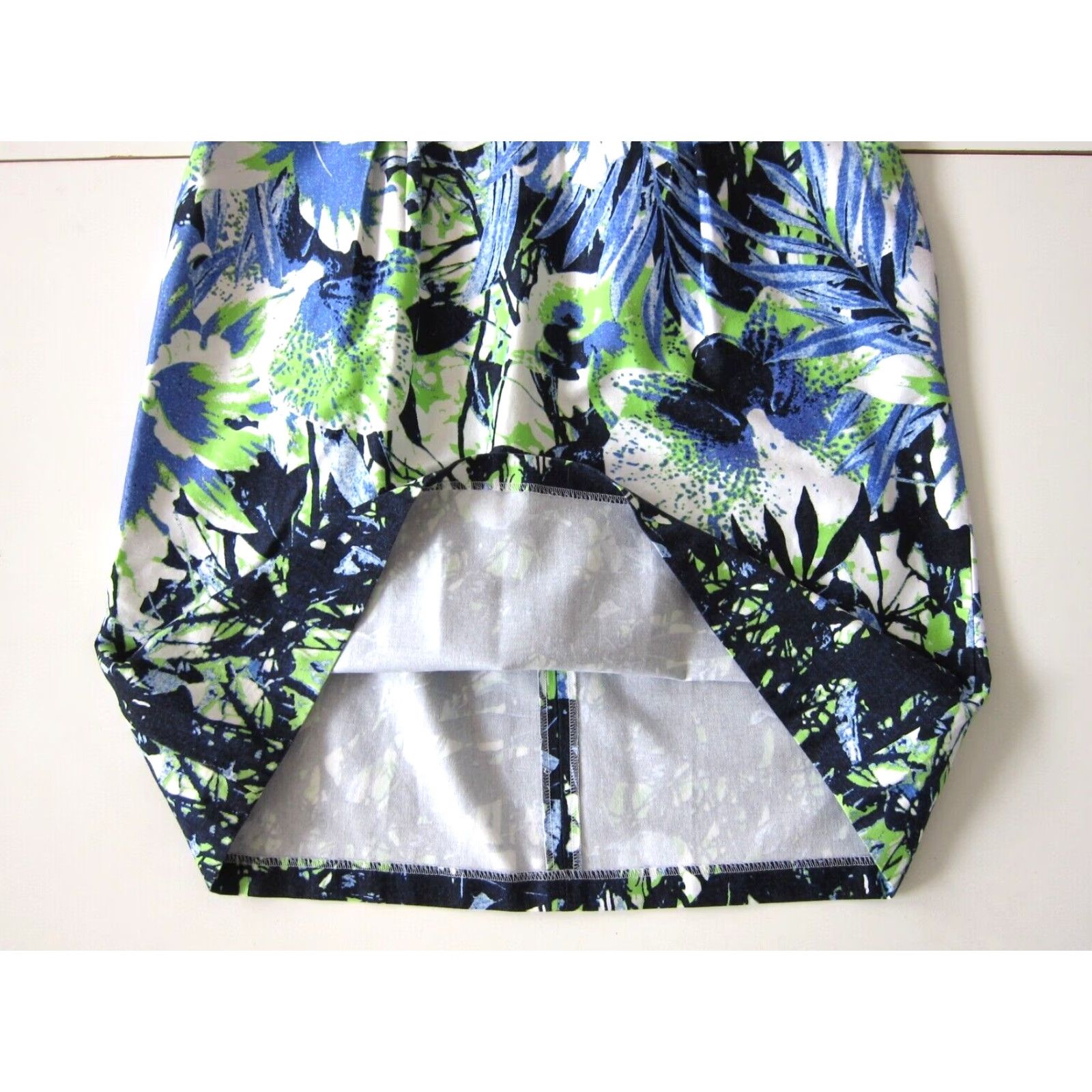 Nine West Nine West Floral Pocket ALine Tank Dress 12 Womens Green Blue White Black Embercharm Size XL / US 12-14 / IT 48-50 - 7 Thumbnail
