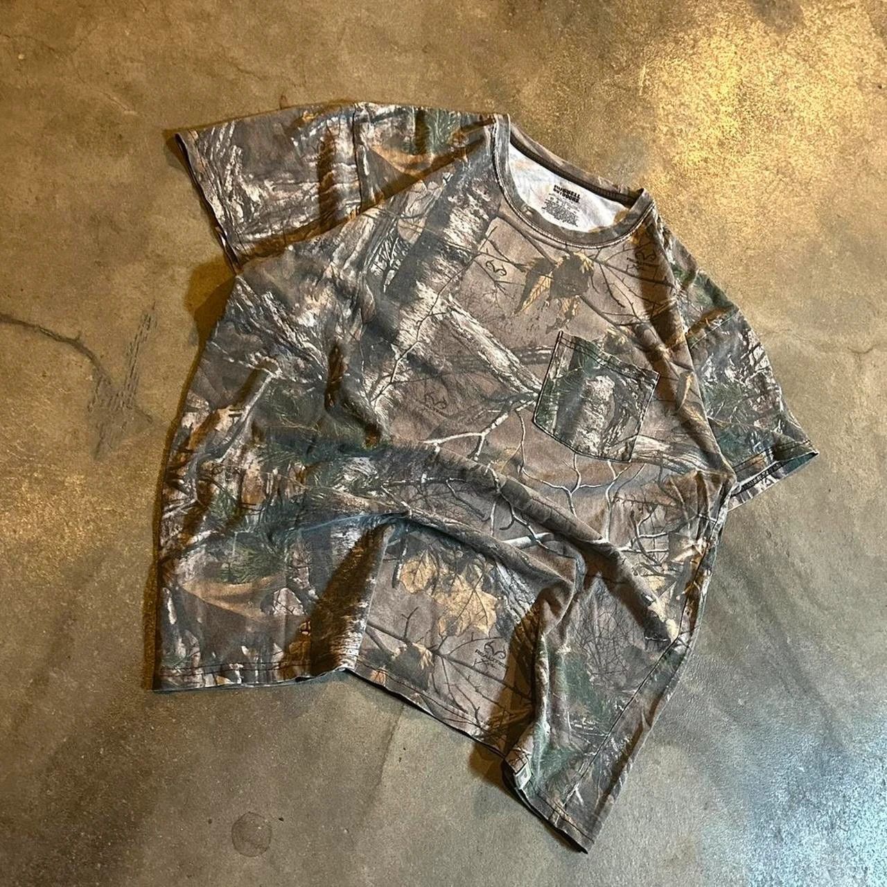 Russell Athletic Russell Outdoors camo tee Size US XL / EU 56 / 4 - 1 Thumbnail
