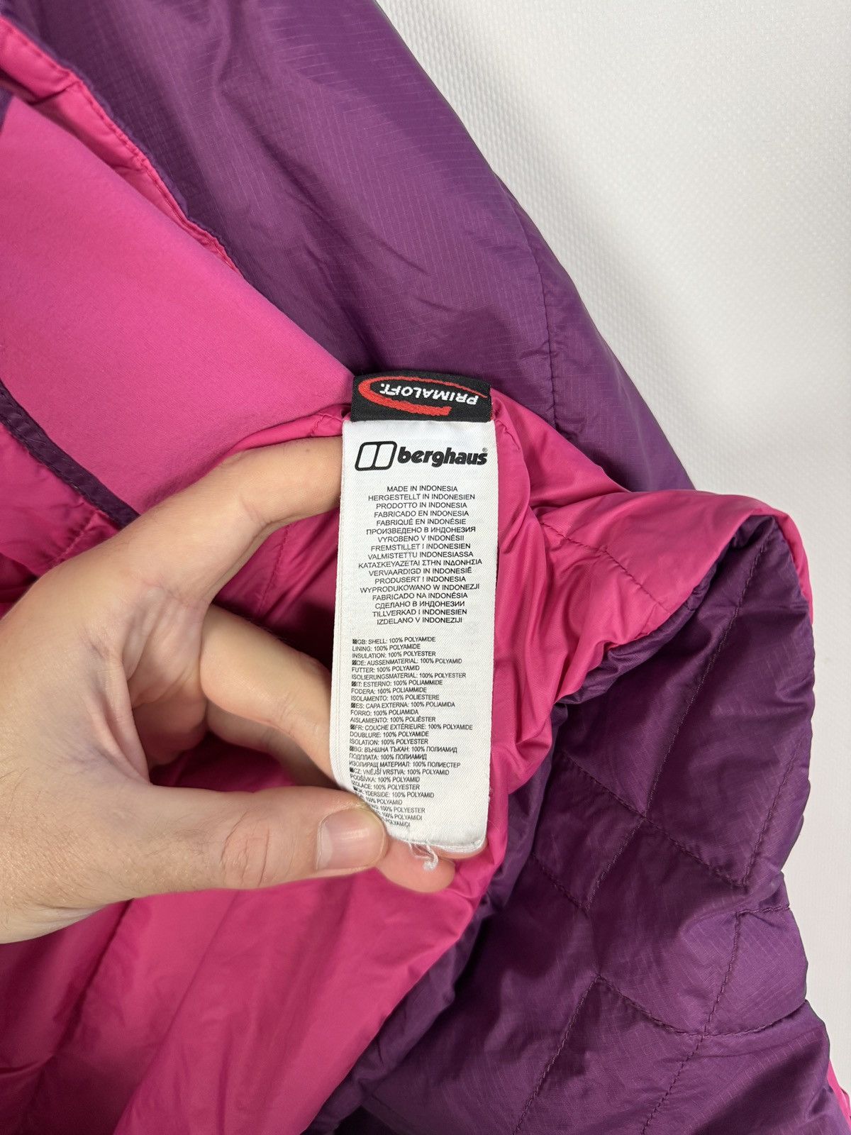 Berghaus Berghaus Primaloft Full Zip Purple Jacket Outdoor Size 14 Size L / US 10 / IT 46 - 10 Thumbnail
