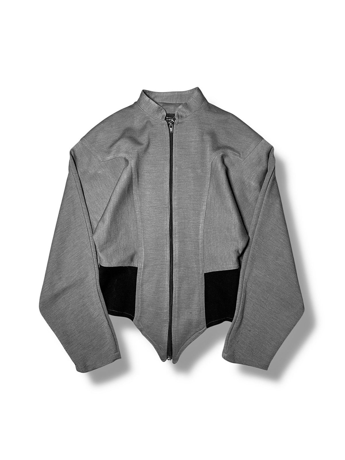 Japanese Brand Vintage Archive Y2K Zip Cropped Japanese Style Jacket Size M / US 6-8 / IT 42-44 - 2 Thumbnail