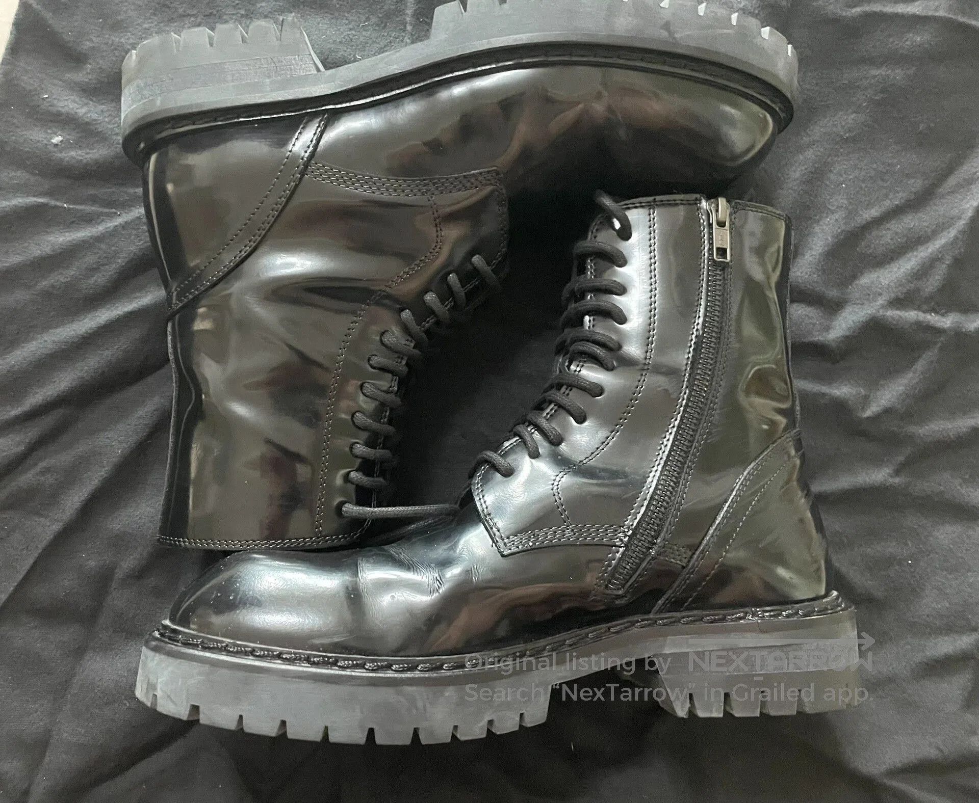 Ann Demeulemeester Ann Demeulemeester Military Boots. Size US 8.5 / EU 41-42 - 6 Thumbnail
