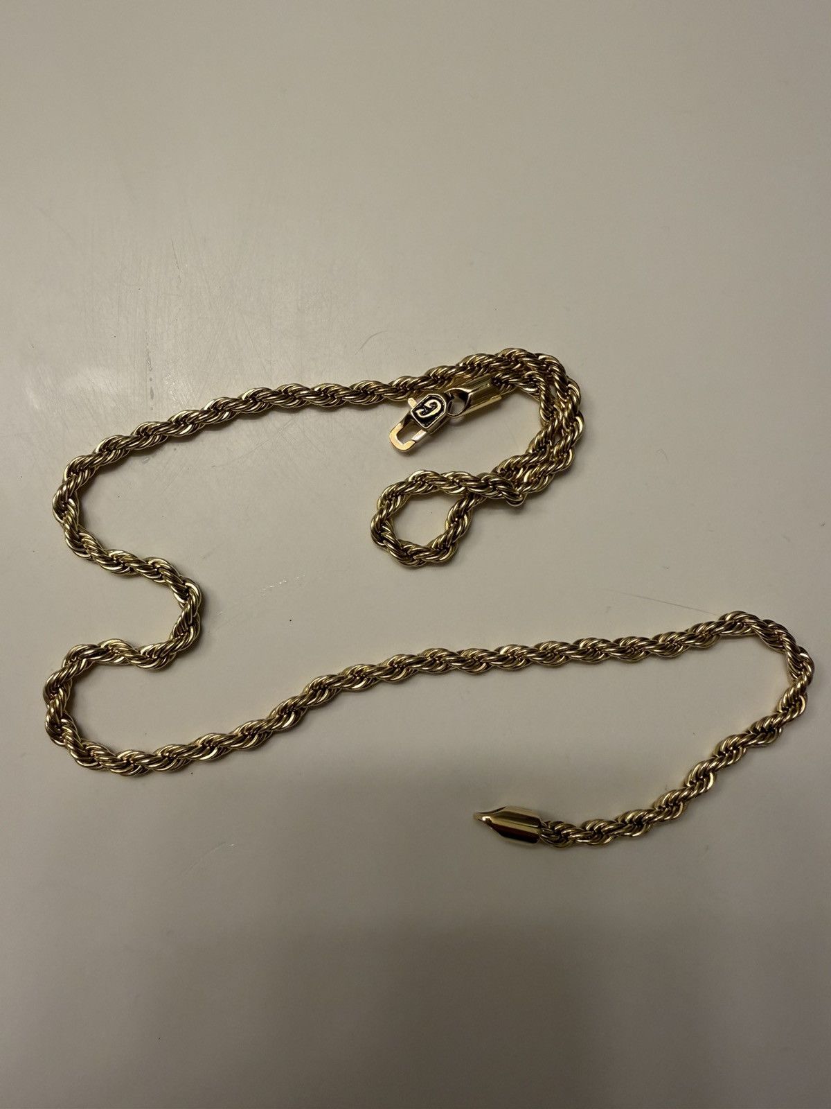Other 18” Gold Rope Chain w/ Cross Size ONE SIZE - 1 Thumbnail