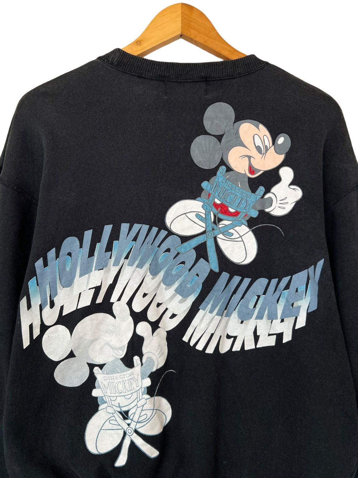 Disney × Japanese Brand × Vintage Vintage 90s Mickey Mouse Big Logo Baggy Boxy Sweatshirt Size US S / EU 44-46 / 1 - 5 Thumbnail