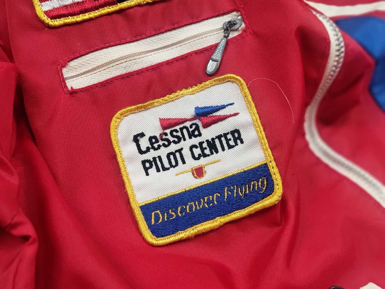 Vintage Vintage 70's National Air Force Cessna Pilot Center Jacket Size US S / EU 44-46 / 1 - 16 Thumbnail