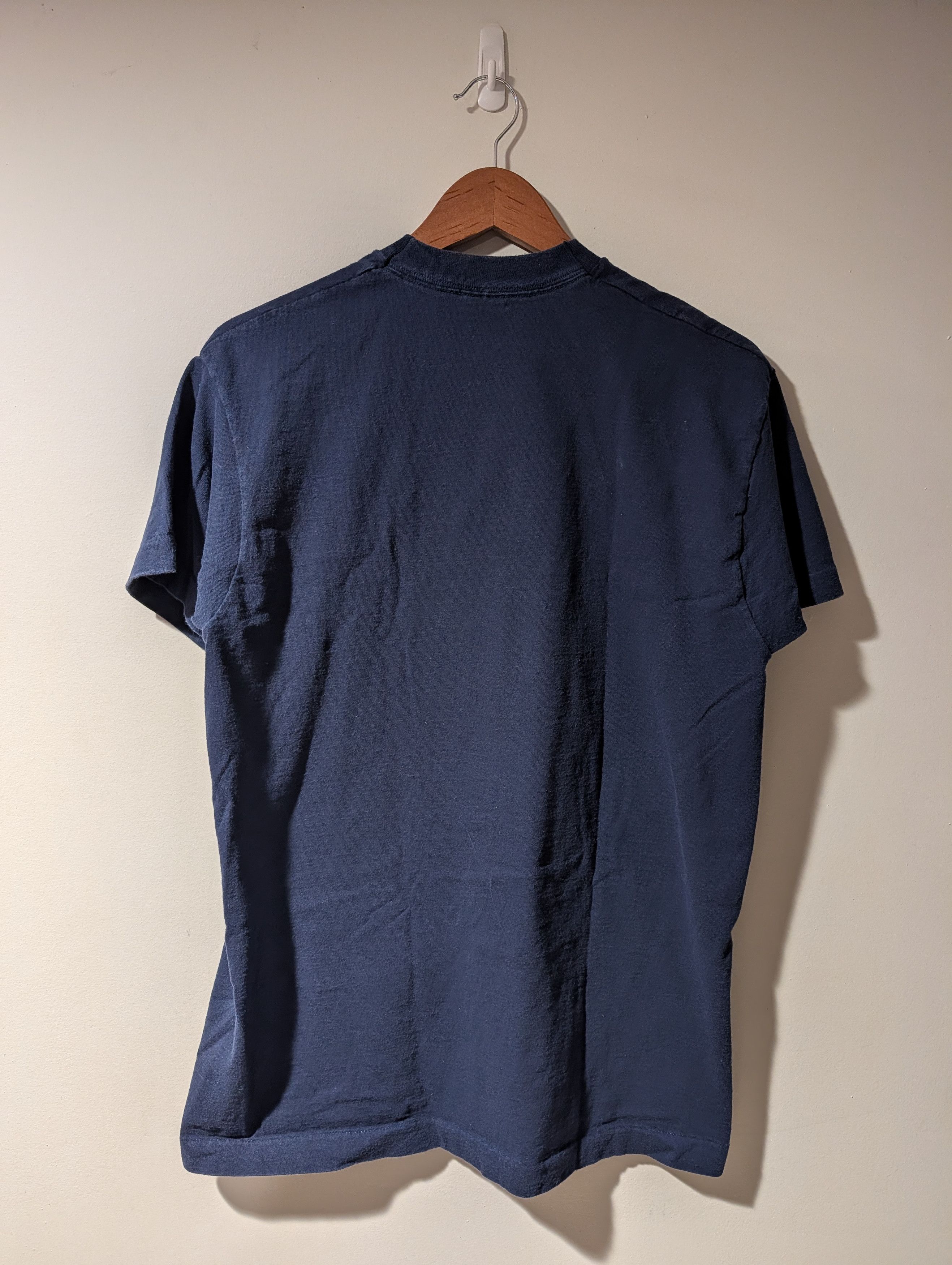 Fruit Of The Loom Vintage 90s Late Show David Letterman T Shirt Fruit Loom Size US L / EU 52-54 / 3 - 5 Thumbnail