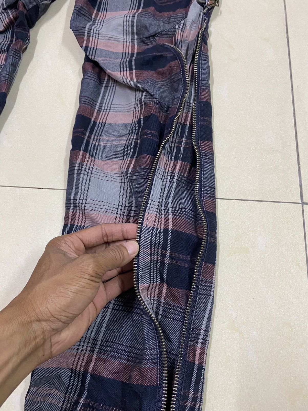 Marithe + Francois Girbaud Bondage🔥Marithe Francois Girbaud Plaid Pants Size US 30 / EU 46 - 8 Thumbnail