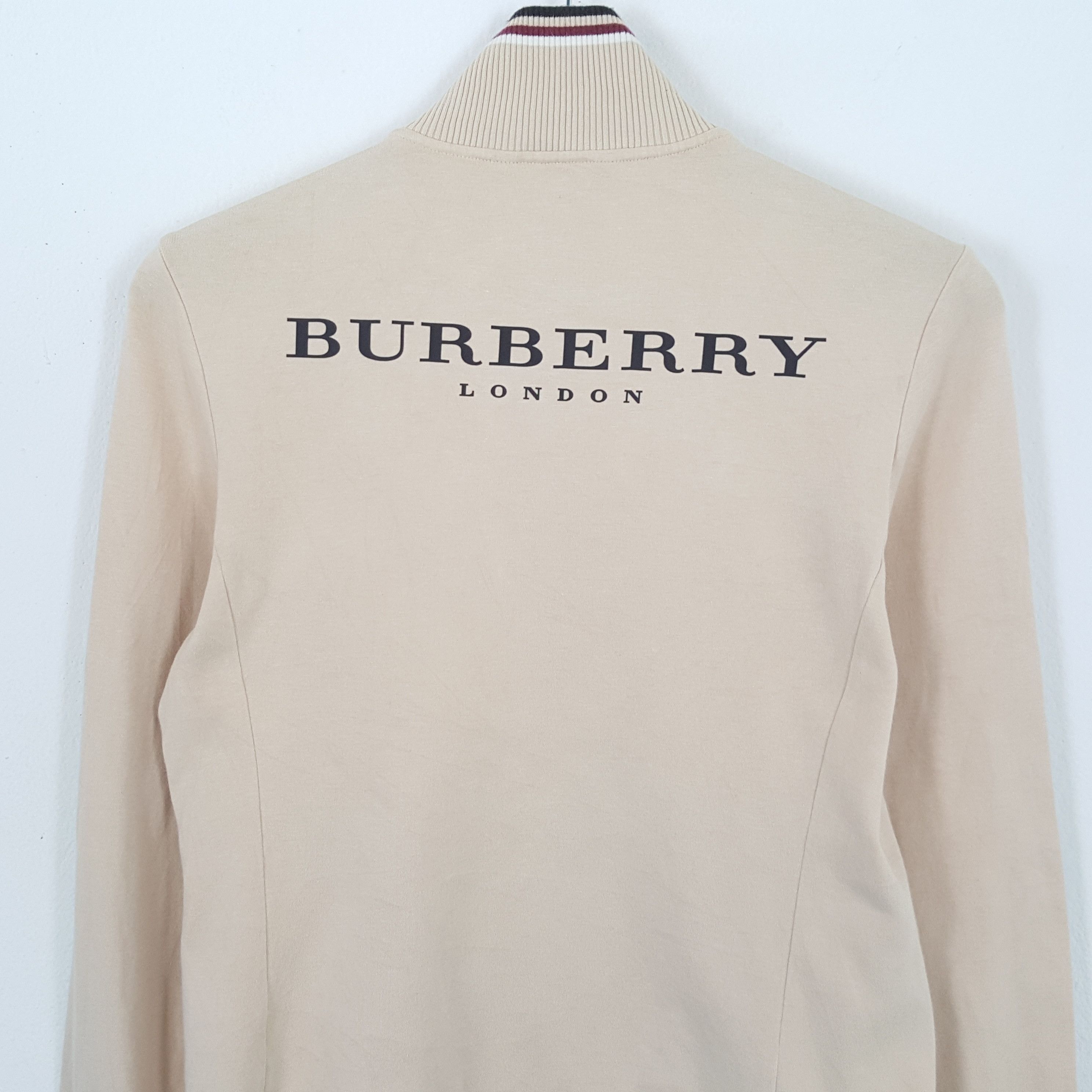 Burberry × Vintage BURBERRY LONDON Fashion Style Custom Art Sweater Size XS / US 0-2 / IT 36-38 - 2 Thumbnail