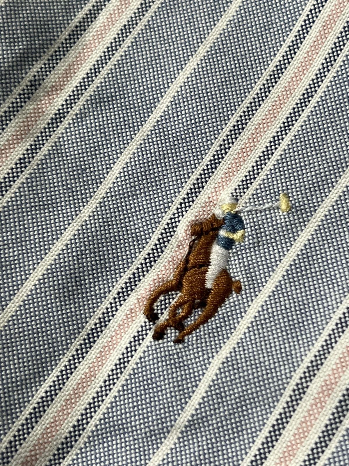 Polo Ralph Lauren Vintage Polo Ralph Lauren RRL Classic Fit Colour Logo Shirt Size US M / EU 48-50 / 2 - 16 Thumbnail