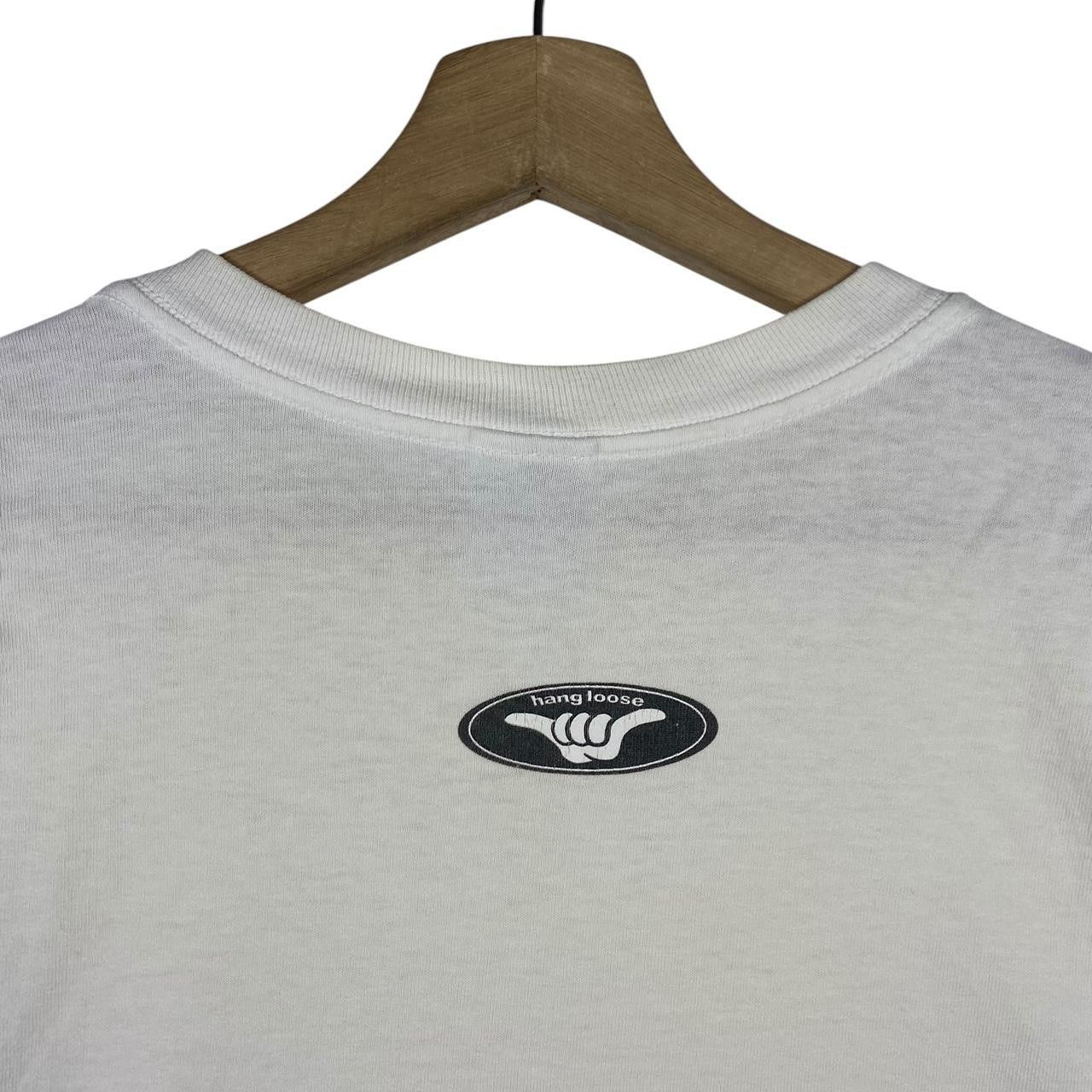 Vintage Vintage HANG LOOSE MAUI Shaka Sign Box Logo Tee Shirt Hawaii Size US L / EU 52-54 / 3 - 5 Thumbnail