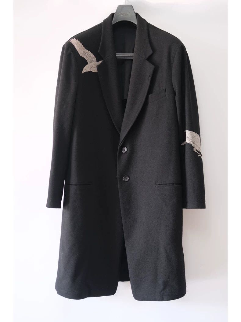 Yohji Yamamoto Yohji Yamamoto 21 Hybrid crow coat Size US XL / EU 56 / 4 - 1 Thumbnail