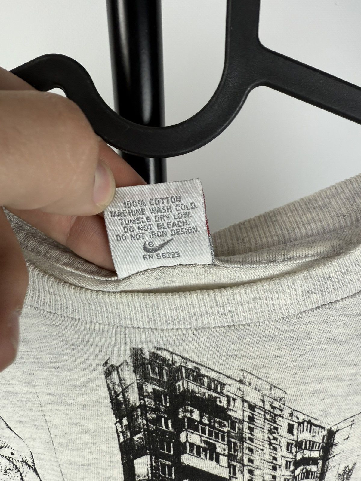 Nike × Vintage 80s🔥 Nike City Faces Custom T Shirt VNTG Opium Mens Size US M / EU 48-50 / 2 - 4 Thumbnail
