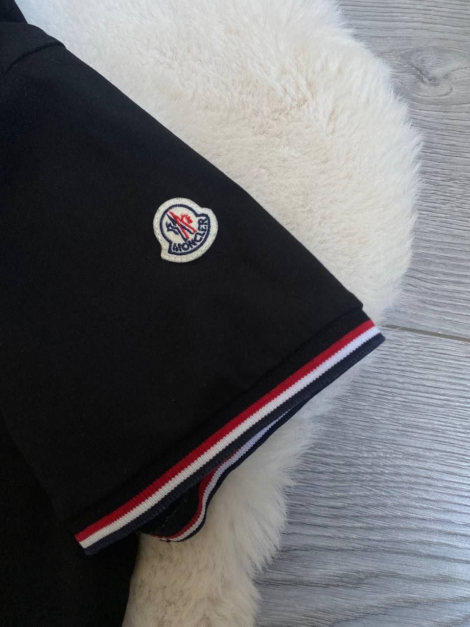 Moncler Moncler Men's Slim Fit T-Shirt, Medium, Classic Black Size M Size US M / EU 48-50 / 2 - 5 Thumbnail