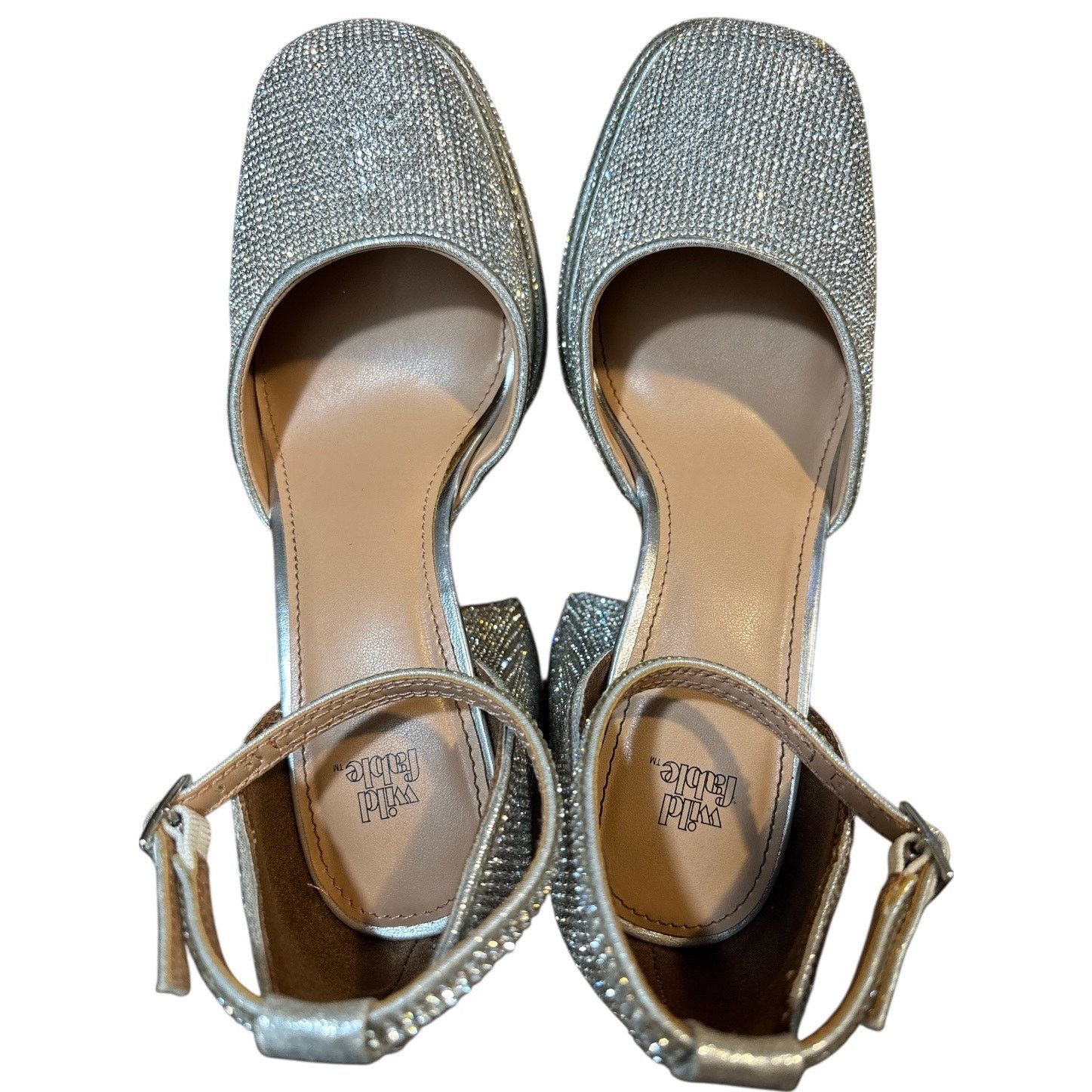 The Unbranded Brand Wild Fable Rhinestones Platform Pumps Size 6 Size US 6 / IT 36 - 6 Thumbnail