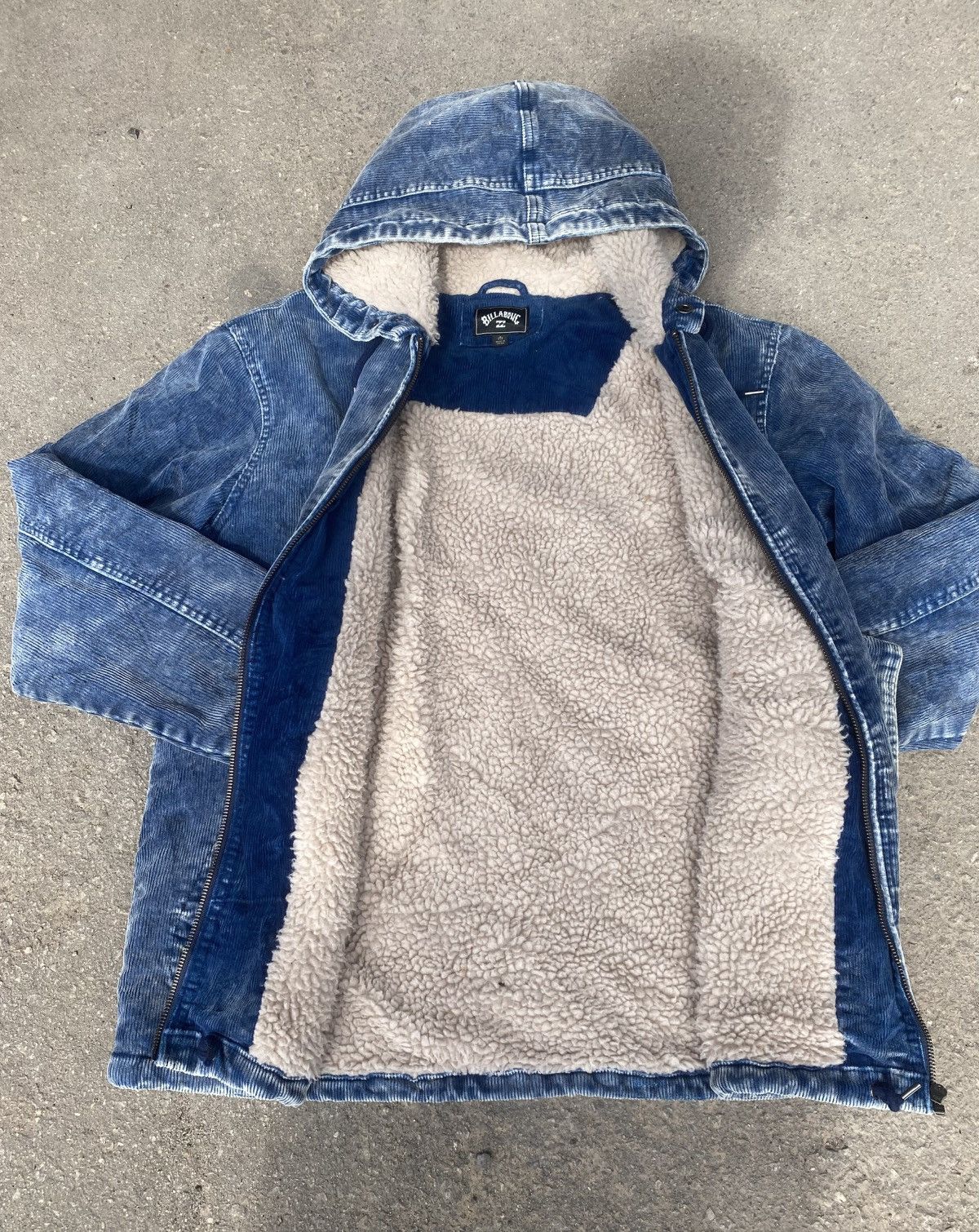 Billabong × Vintage Billabong corduroy fleece hoodie Size US L / EU 52-54 / 3 - 3 Thumbnail