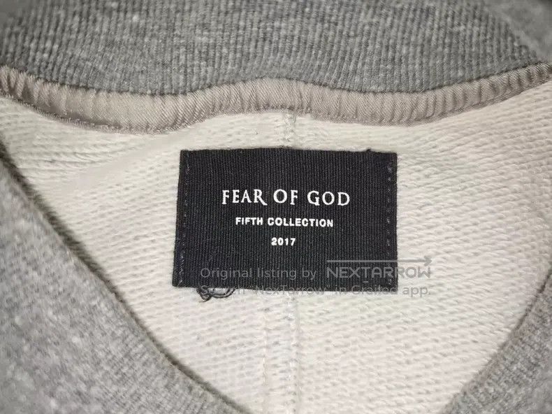 Fear of God Fear of God Snowflake gray pullover crew neck sweatshirt Size US XS / EU 42 / 0 - 3 Thumbnail