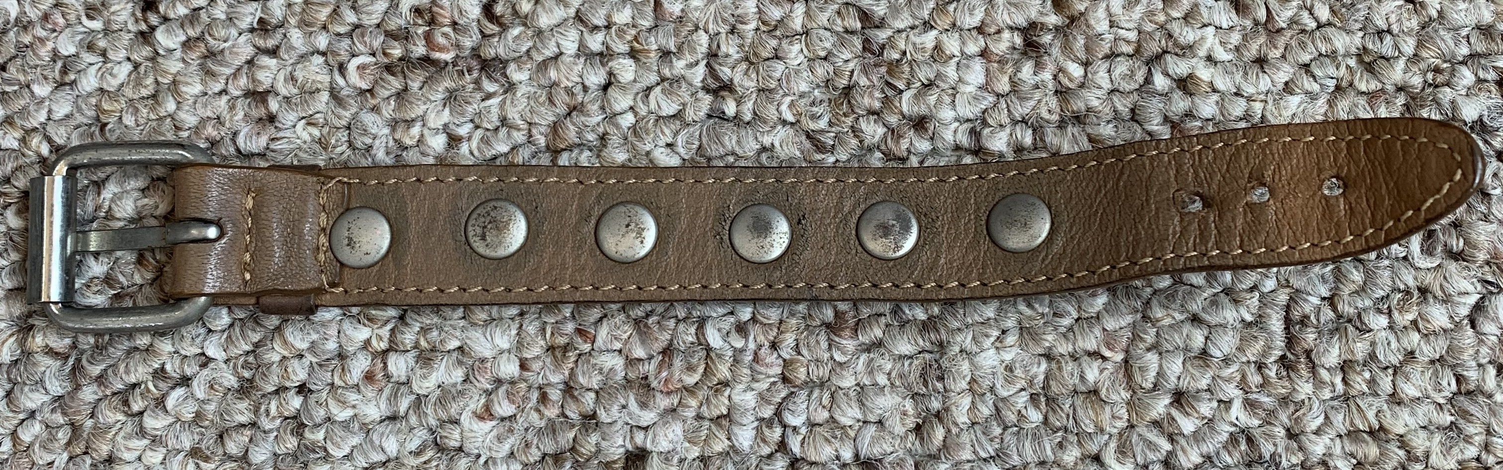 Vivienne Westwood S/S 2003 Vivenne Westwood Studded Leather Orb Bracelet Size ONE SIZE - 6 Thumbnail