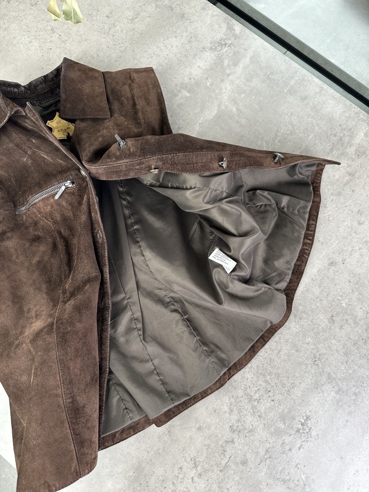 Japanese Brand Vintage Suede Vest Size S / US 4 / IT 40 - 9 Thumbnail
