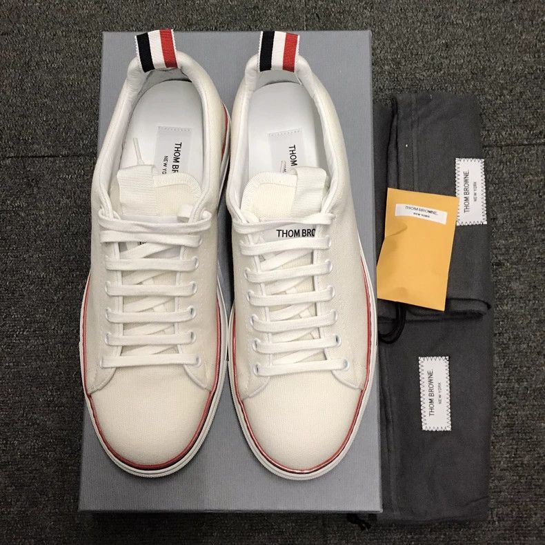 Thom Browne Thom Browne white shoes Size US 8 / EU 41 - 3 Thumbnail