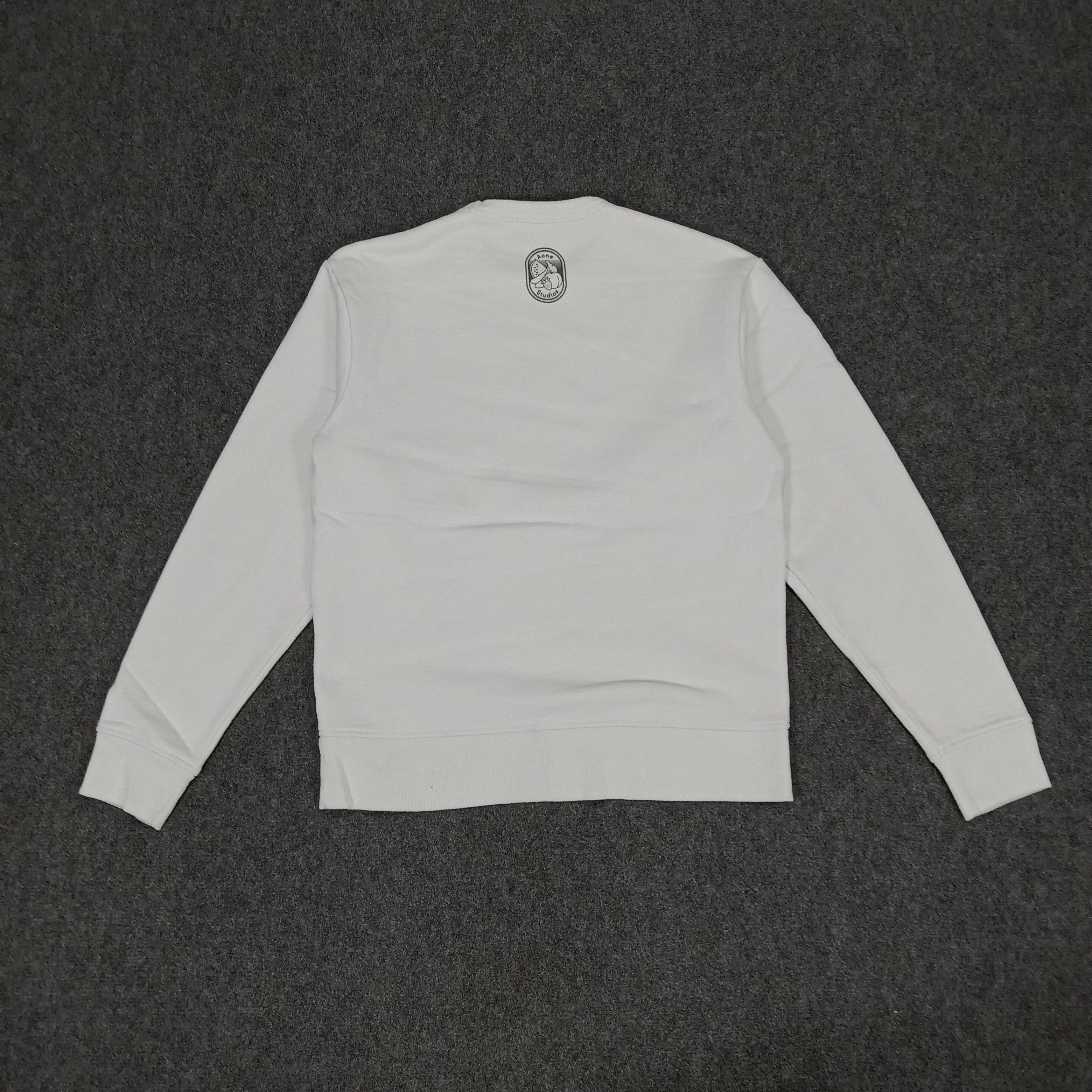 Acne Studios × Vintage Acne Studios Small Logo Design White Sweatshirt Size US S / EU 44-46 / 1 - 4 Thumbnail
