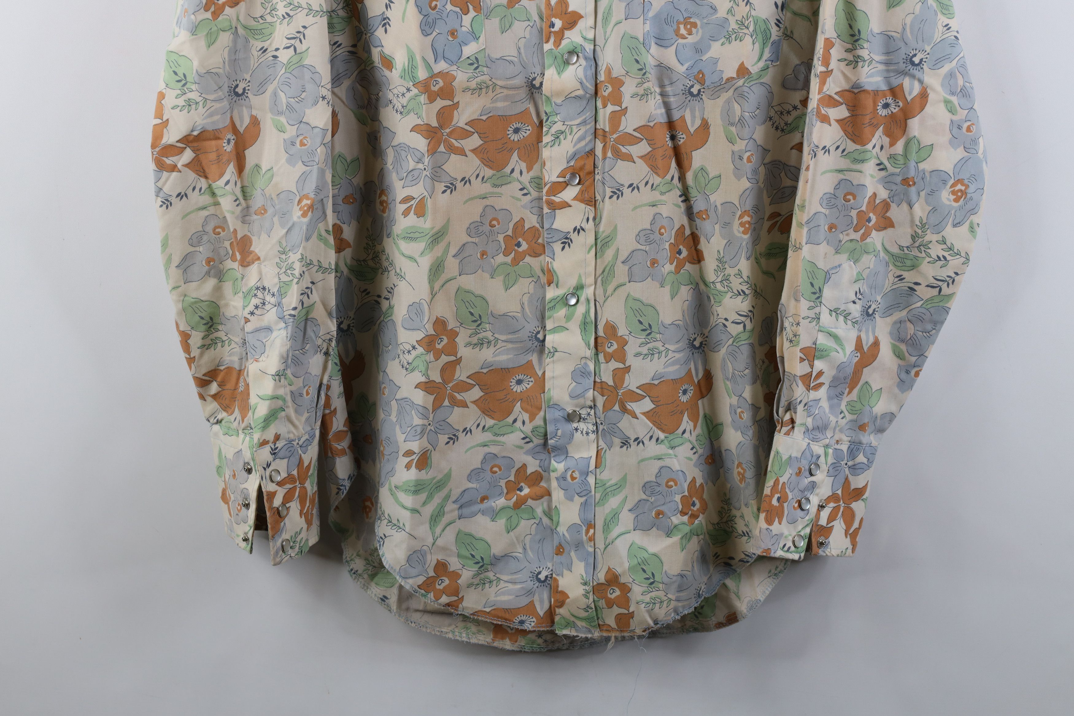 Vintage Vintage 60s 70s Streetwear Western Snap Button Shirt USA Size US M / EU 48-50 / 2 - 3 Thumbnail