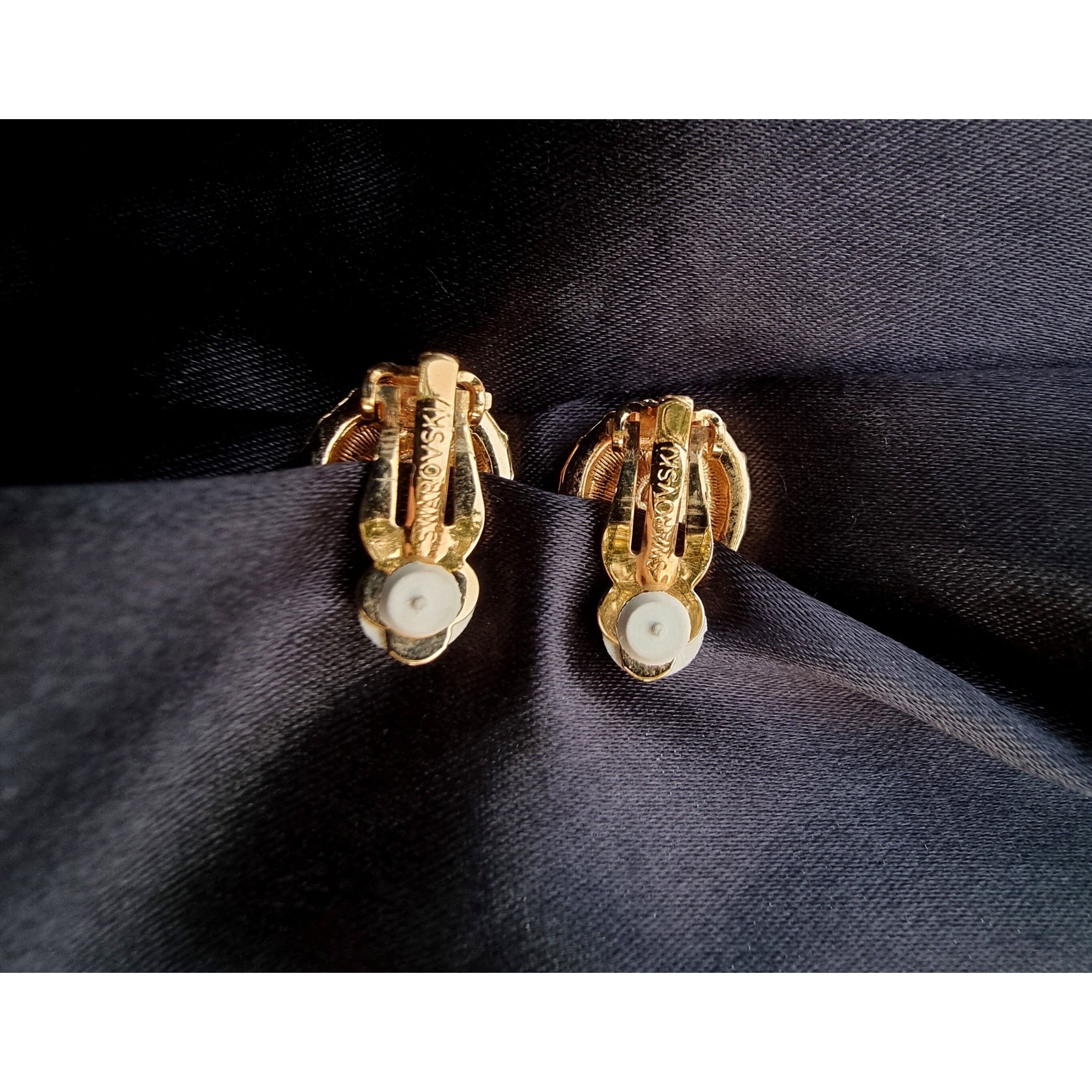 Swarovski Vintage SWAROVSKI Teardrop Crystal Rhinestones Clear White a Size ONE SIZE - 7 Thumbnail