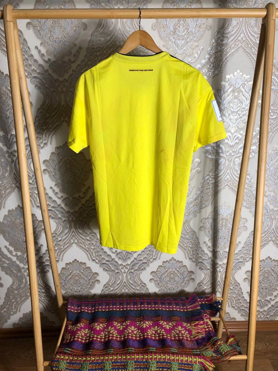 Vintage VERY RARE ADIDAS COLOMBIA SOCCER JERSEY RETRO BLOKE Y2K 90s Size US L / EU 52-54 / 3 - 7 Thumbnail