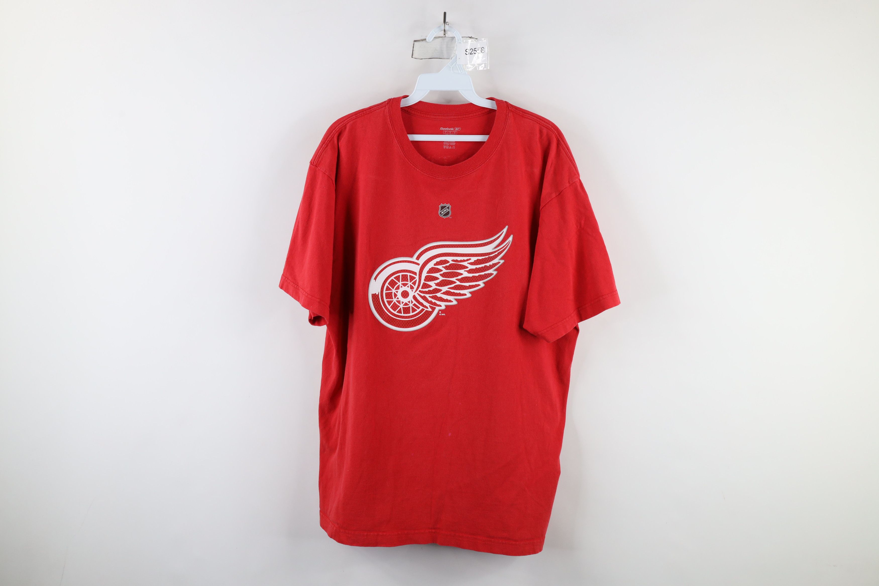 Reebok × Vintage Vintage Reebok Lidstrom Detroit Red Wings Jersey T-Shirt Size US L / EU 52-54 / 3 - 1 Thumbnail