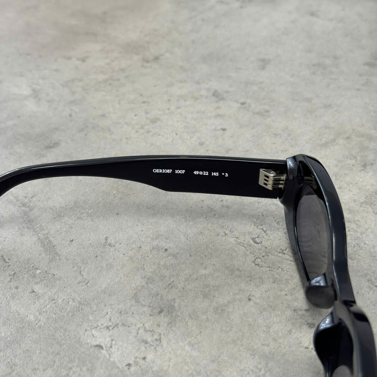 Off-White OFF WHITE Amalfi Oval-Frame Sunglasses BLACK Size ONE SIZE - 3 Thumbnail