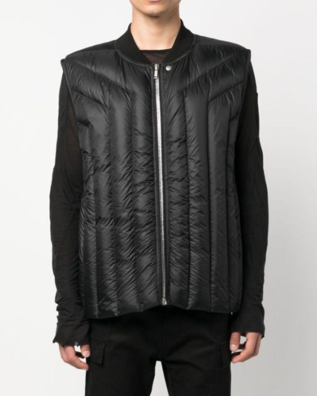 Rick Owens Gimp Detachable-Neck Padded Gilet Size US L / EU 52-54 / 3 - 2 Thumbnail