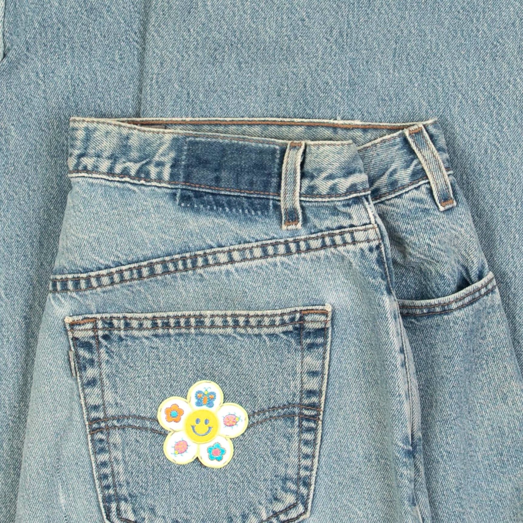 Levi's Levi's Vintage 90s Silver Tab Flared Patch Jeans W36 L32 Men's Blue Denim Jeans Size US 36 / EU 52 - 5 Thumbnail