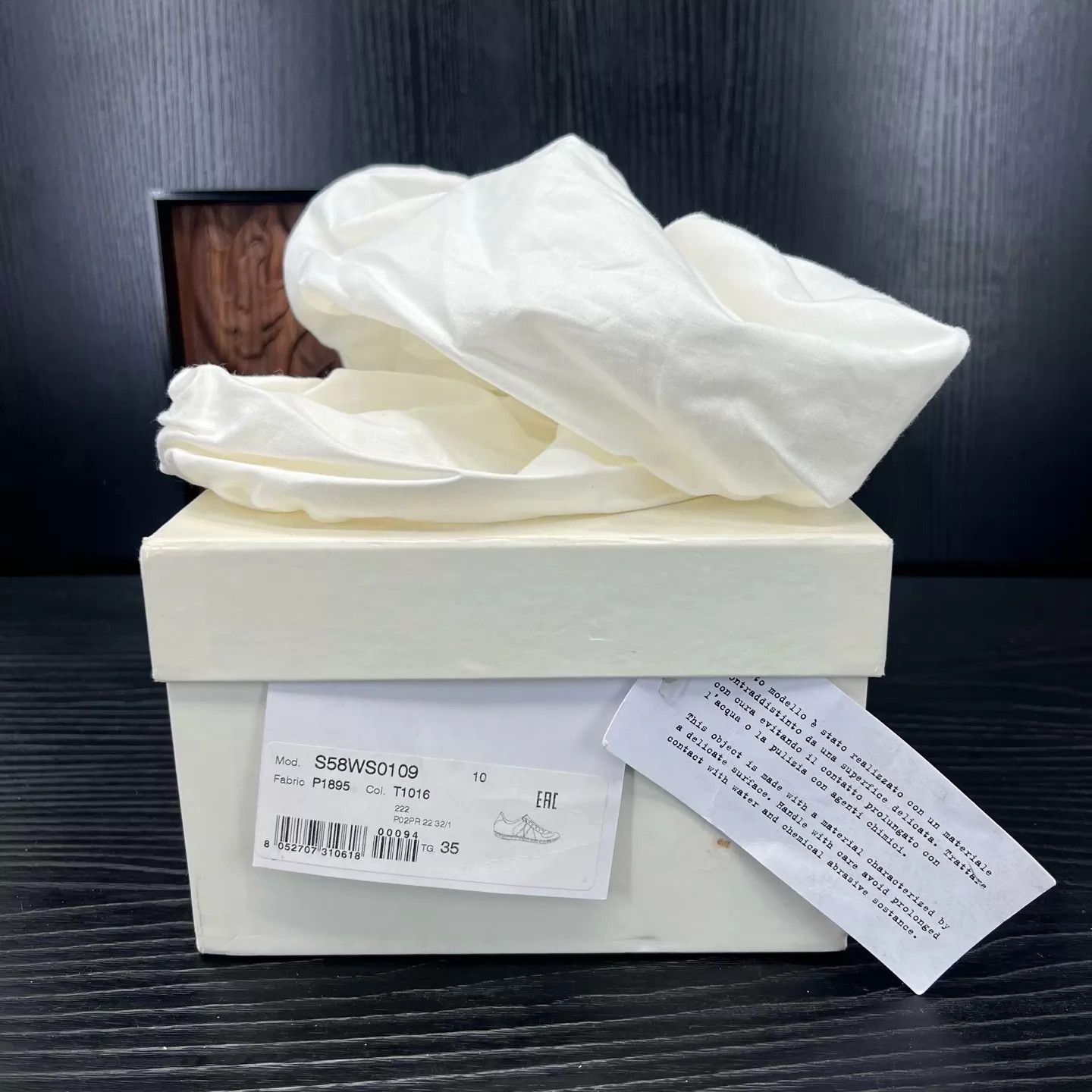 Maison Margiela Maison Margiela Gray & White Deconstructed Trainer 35 VG Size US 4.5 / IT 34.5 - 9 Thumbnail