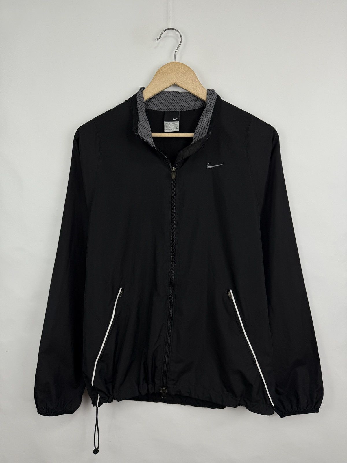 Nike 🇺🇸 Vintage 90s Nike Clima Fit Jacket Retro Y2K Rare Hype Size US M / EU 48-50 / 2 - 4 Thumbnail