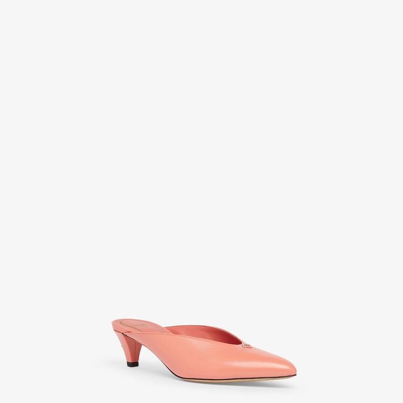Fendi o1B3y1r0326 Filo Mules in Blush Size US 10 / IT 40 - 2 Thumbnail