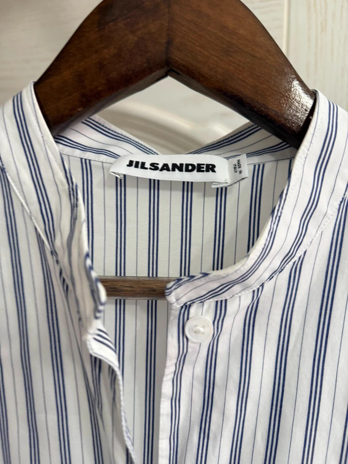 Jil Sander Jil Sander Long Shirt Split Hem 9/10 Authentic Casual Size XS / US 0-2 / IT 36-38 - 6 Thumbnail