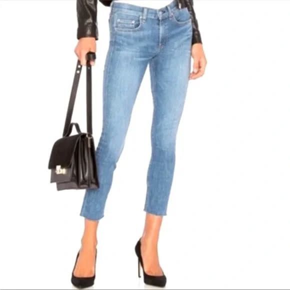 Rag & Bone Rag & Bone Ankle Skinny Jeans in Lucky Rouge Size 30" / US 8 / IT 44 - 1 Thumbnail