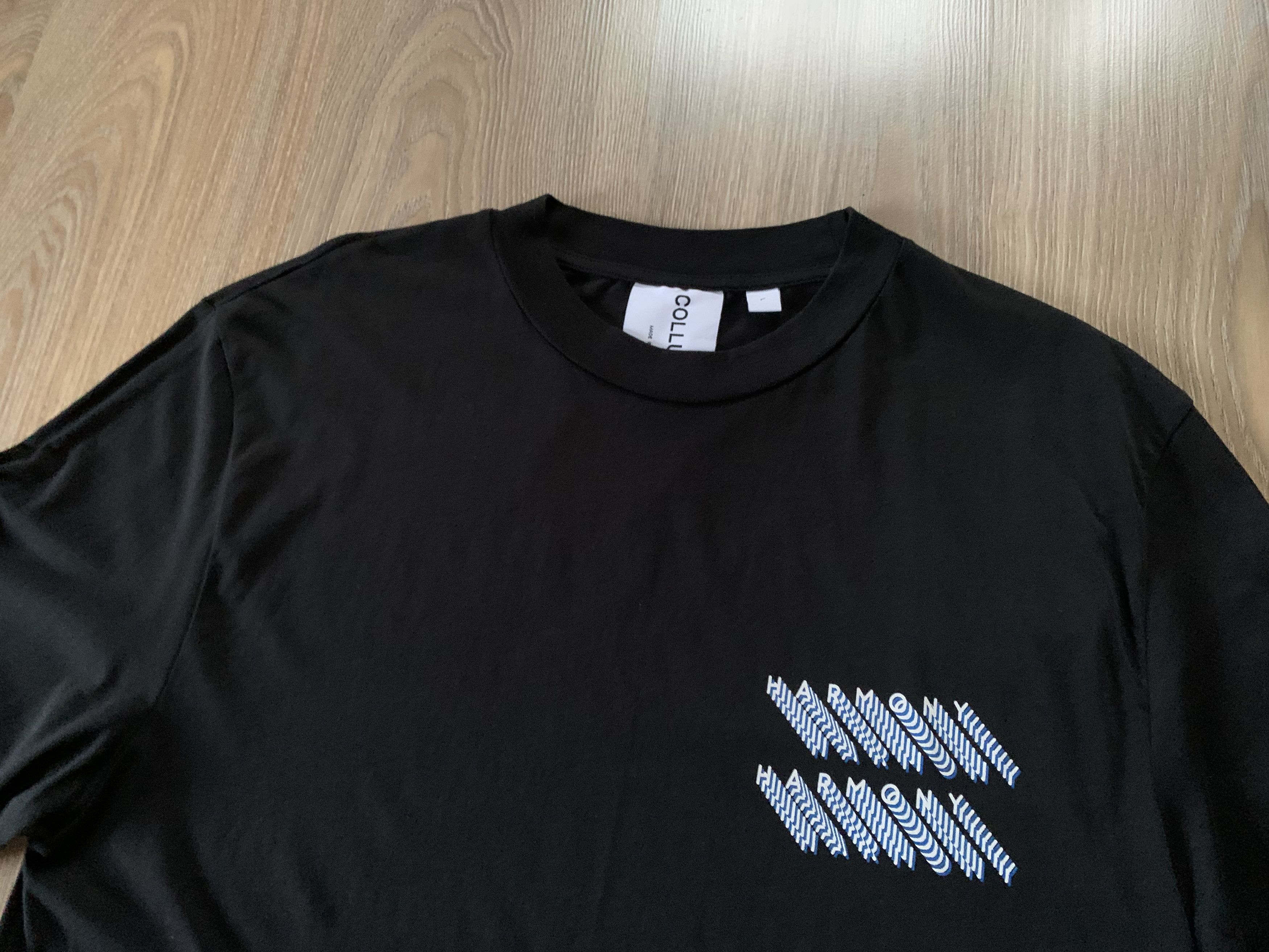 Other Collusion Black Printed Long Sleeve Size US L / EU 52-54 / 3 - 4 Thumbnail