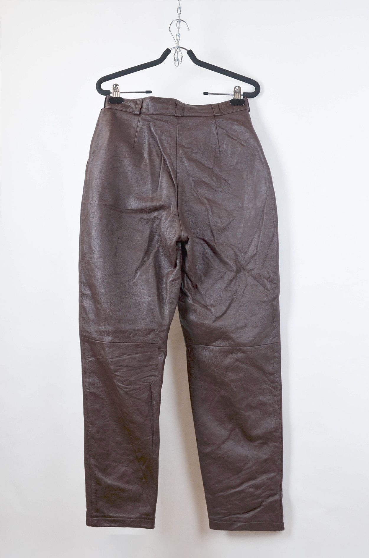 BMW BMW Endeavour Brown Leather Motorcycle Pants - Size M Size 27" / US 4 / IT 40 - 2 Thumbnail