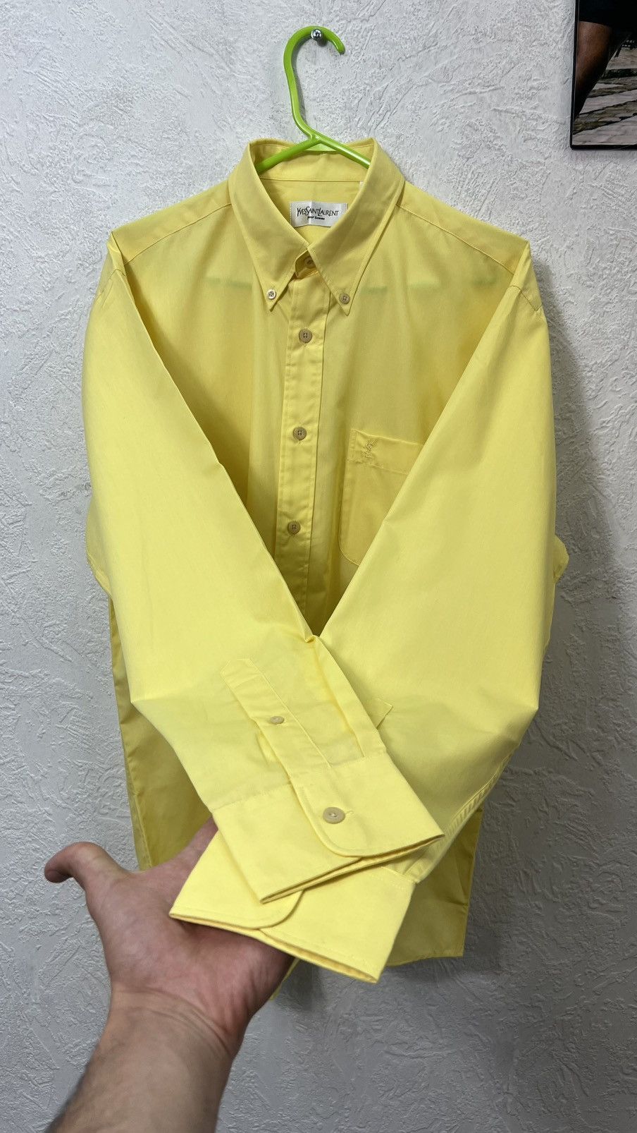 Yves Saint Laurent Ysl vintage yellow pocket shirt Size US M / EU 48-50 / 2 - 5 Thumbnail