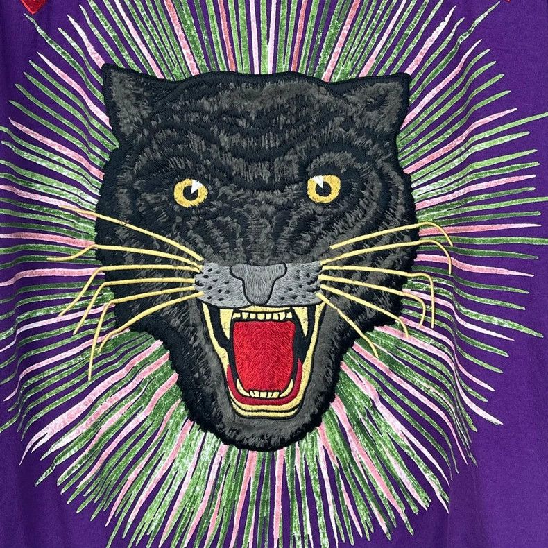 Gucci Gucci Limited embroidered hutou T-shirt short sleeves 2503- Size US XXS / EU 40 - 3 Thumbnail