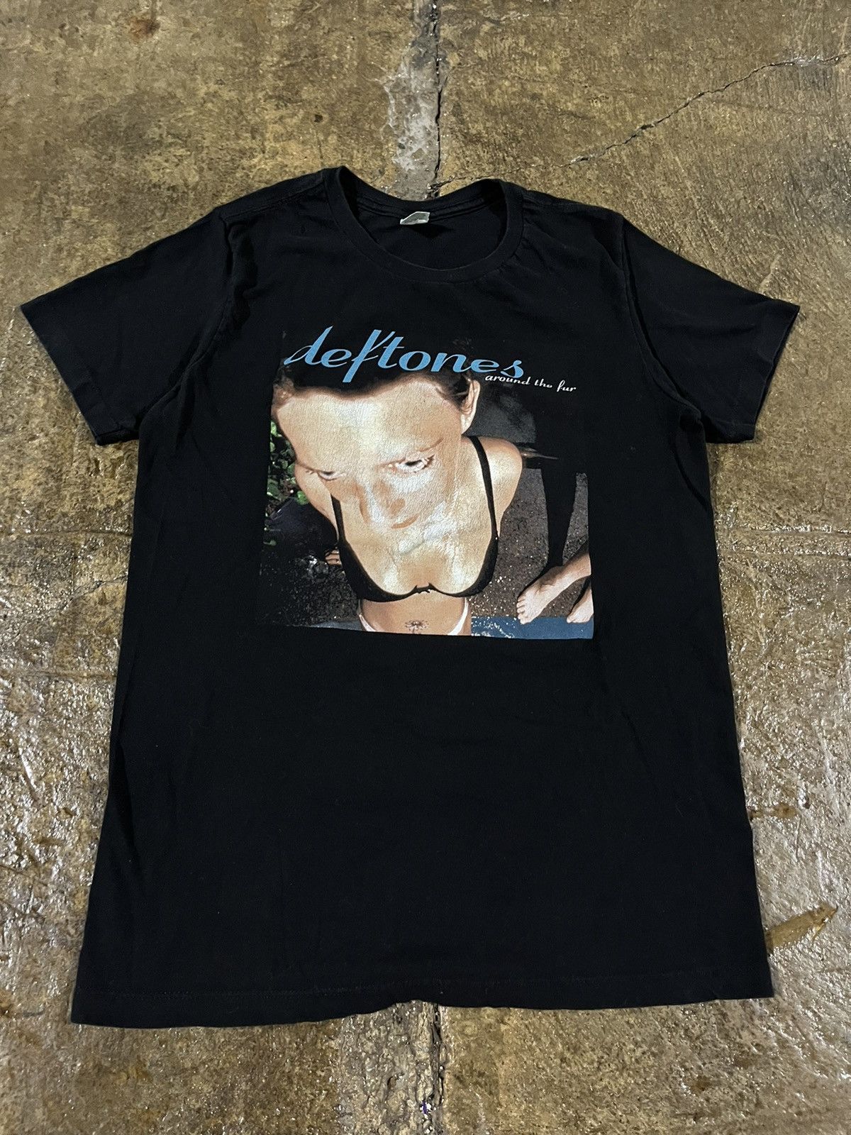 Band Tees × Vintage Crazy Vintage 00s Deftones Around the Fur Rare Band Tee Size US M / EU 48-50 / 2 - 2 Thumbnail