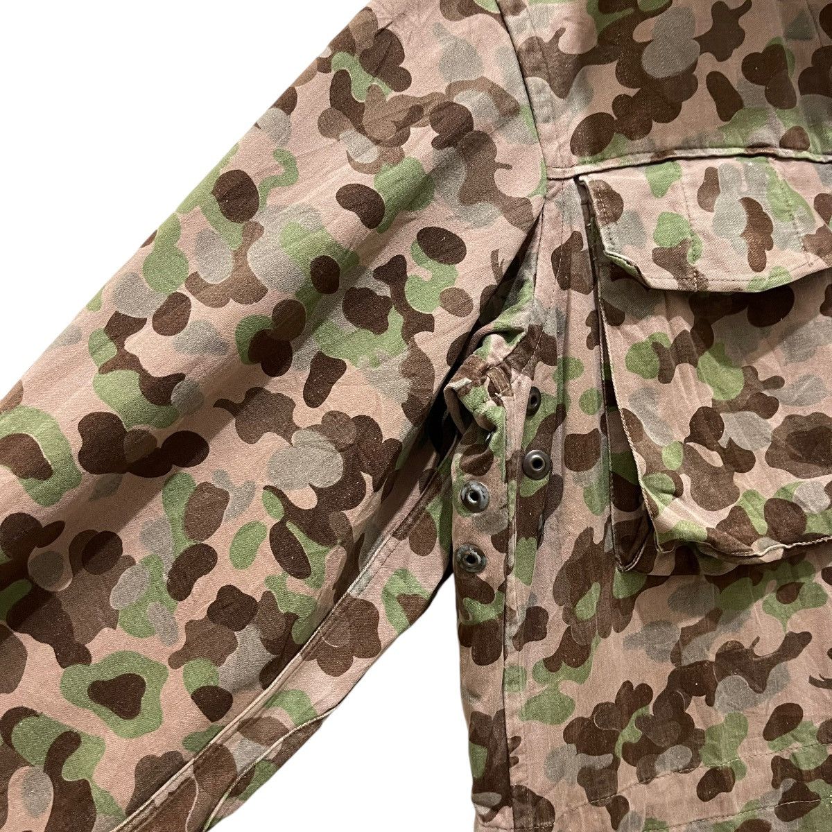 Vintage Vintage 70s USSR Camouflage Army Military Parka Jacket Size US L / EU 52-54 / 3 - 10 Thumbnail