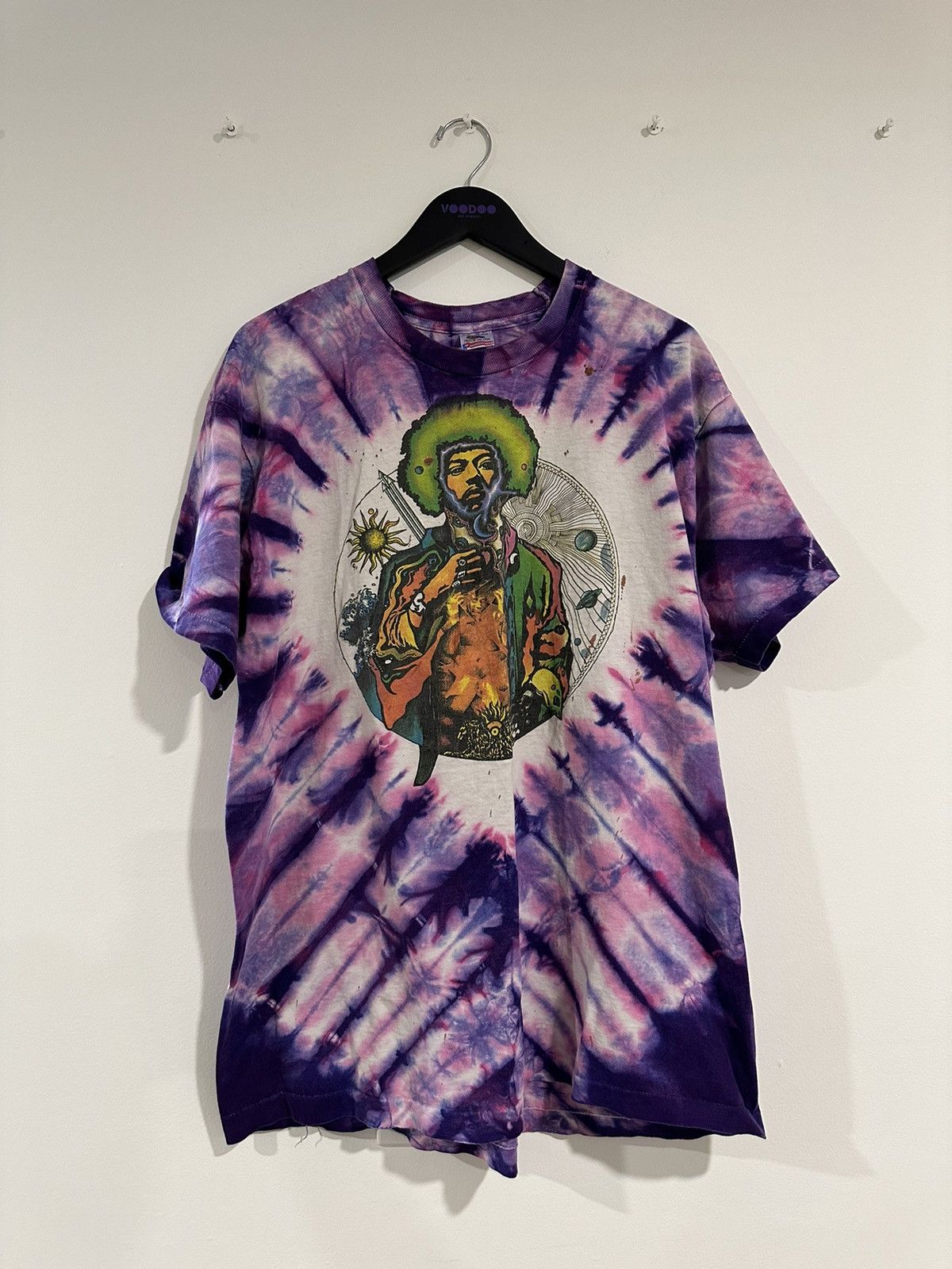 Vintage Vintage Jimi Hendrix Tee Size US XXL / EU 58 / 5 - 1 Thumbnail