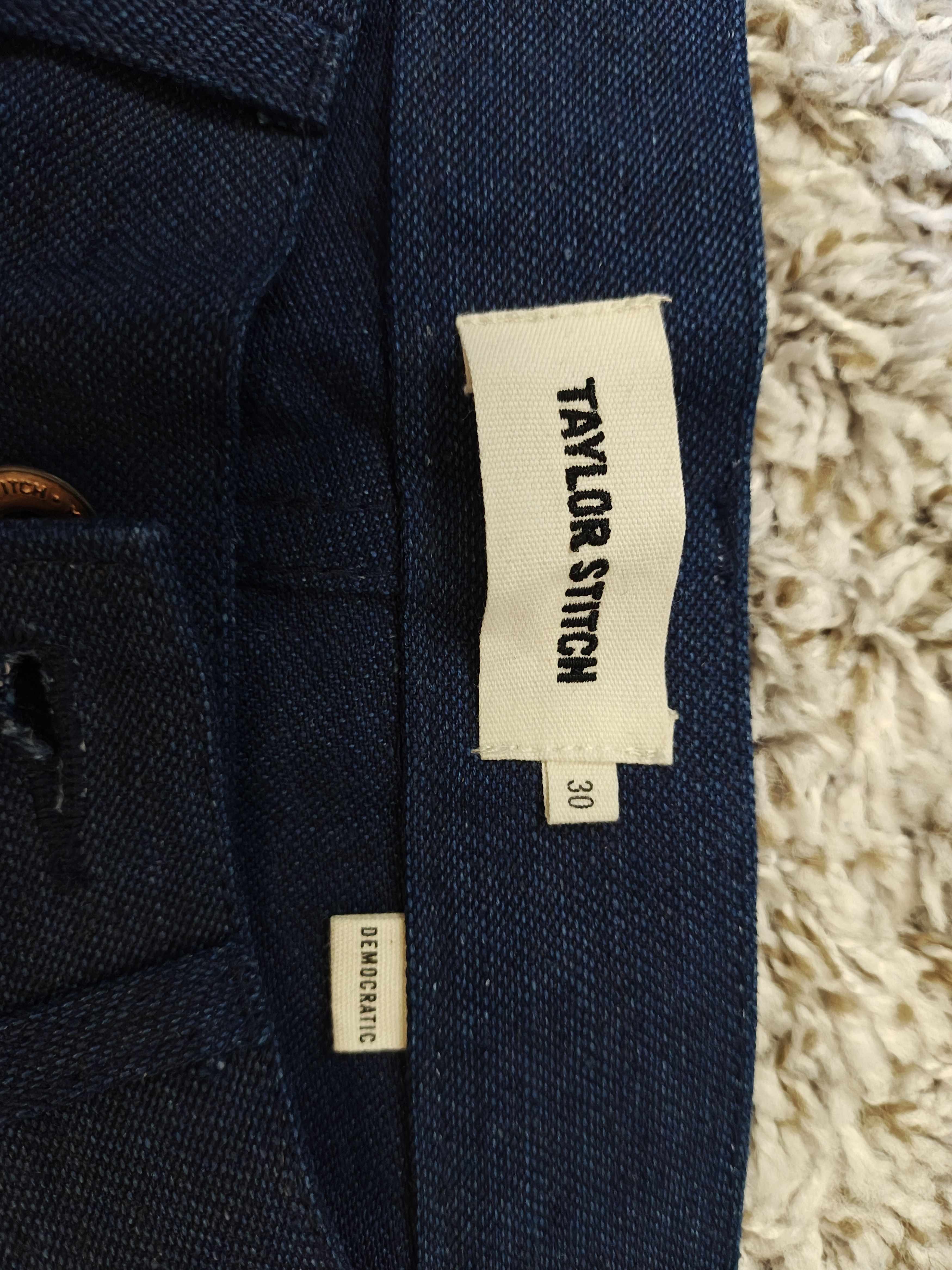 Taylor Stitch Democratic Jean in Double Indigo Size US 30 / EU 46 - 3 Thumbnail