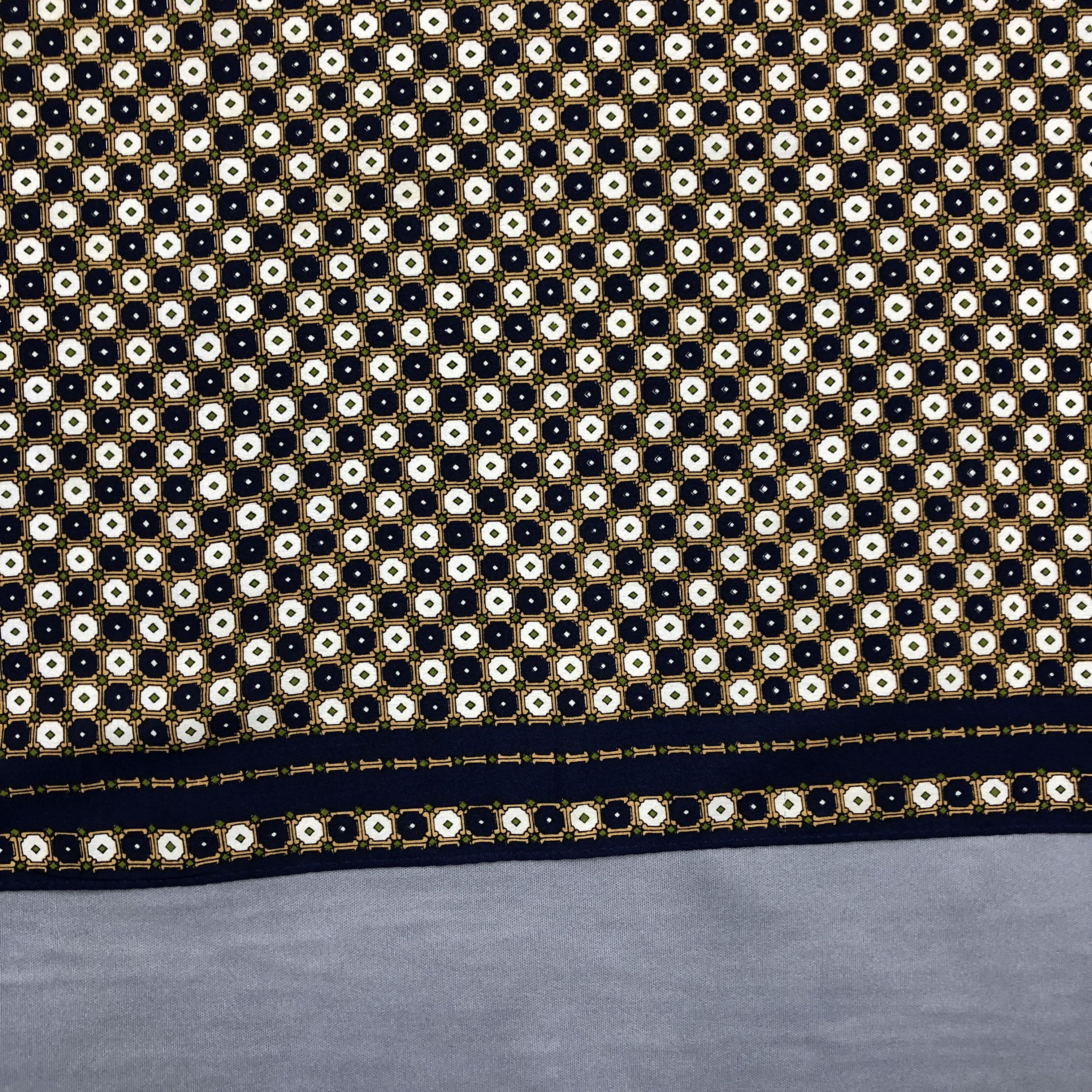 Japanese Brand Vintage SILK Scarf Twill Stole Wraps Scarves - GF60028 Size ONE SIZE - 7 Thumbnail