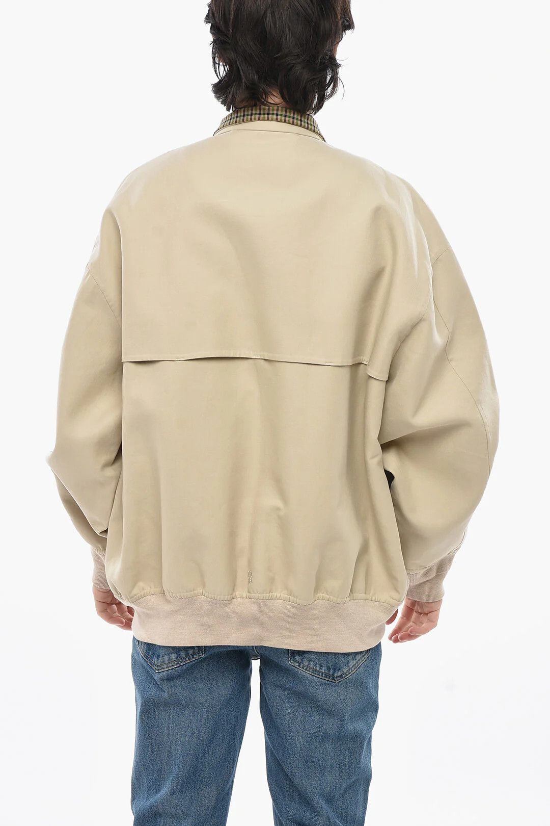 Givenchy og1mm0326 Cotton-Blend Bomber Jacket in Beige Size US S / EU 44-46 / 1 - 2 Thumbnail