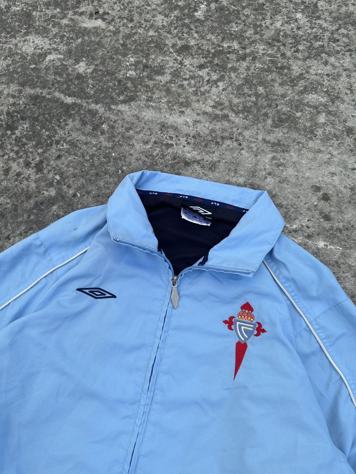Umbro × Vintage Vintage Celta Vigo Umbro Premier Pro Training Soccer Jersey Size US M / EU 48-50 / 2 - 2 Thumbnail