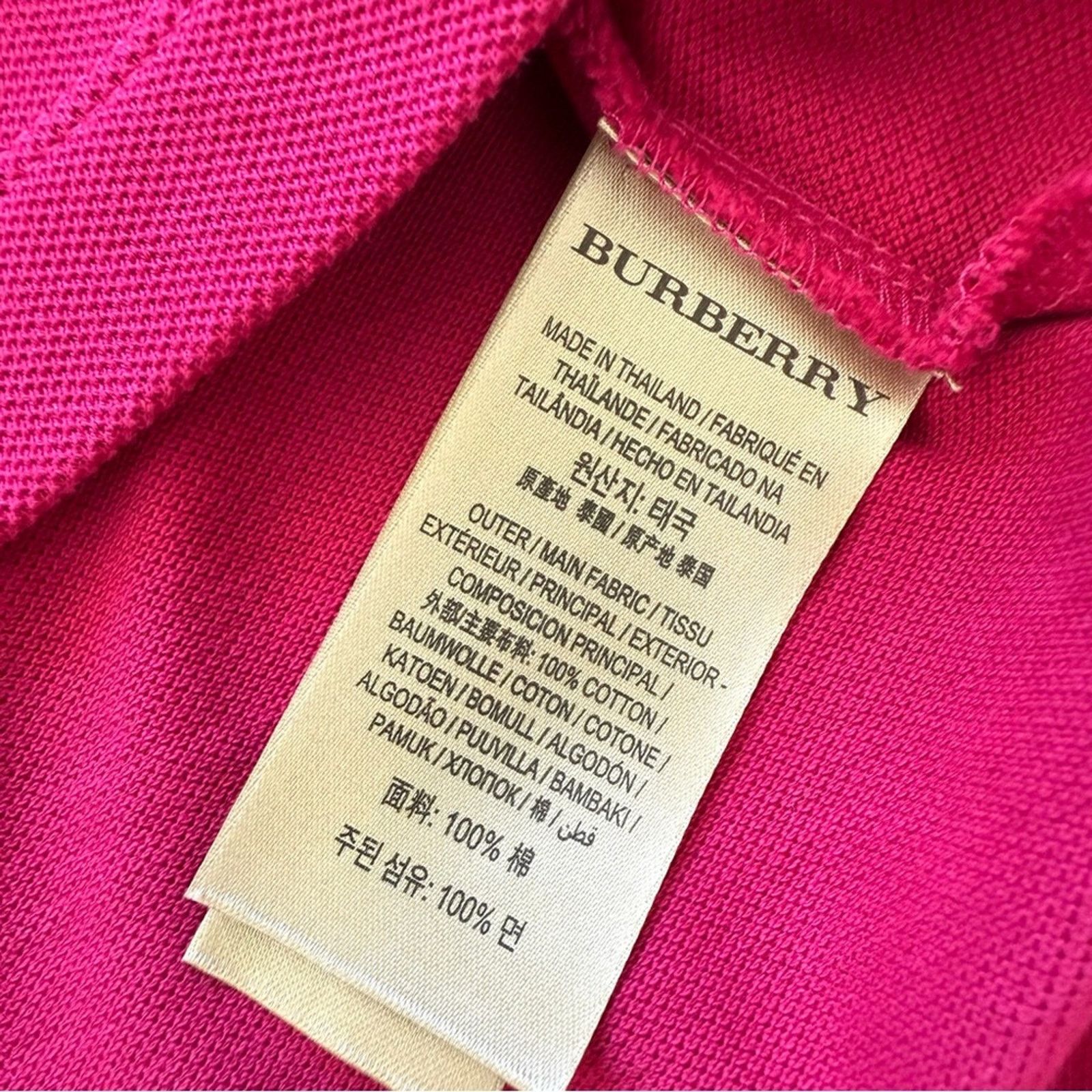 Burberry Burberry men polo Tshirt size L Retail 195$ Size US L / EU 52-54 / 3 - 5 Thumbnail