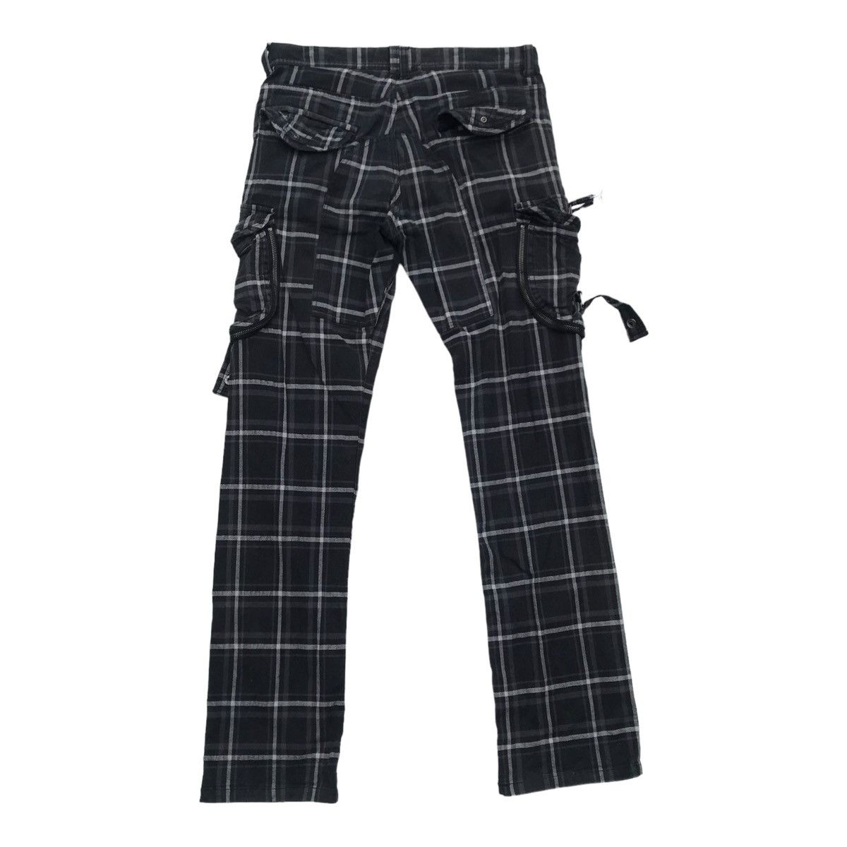 Other 31040=Skkone Checked Multipocket Utility Cargo Pants Size US 30 / EU 46 - 8 Thumbnail
