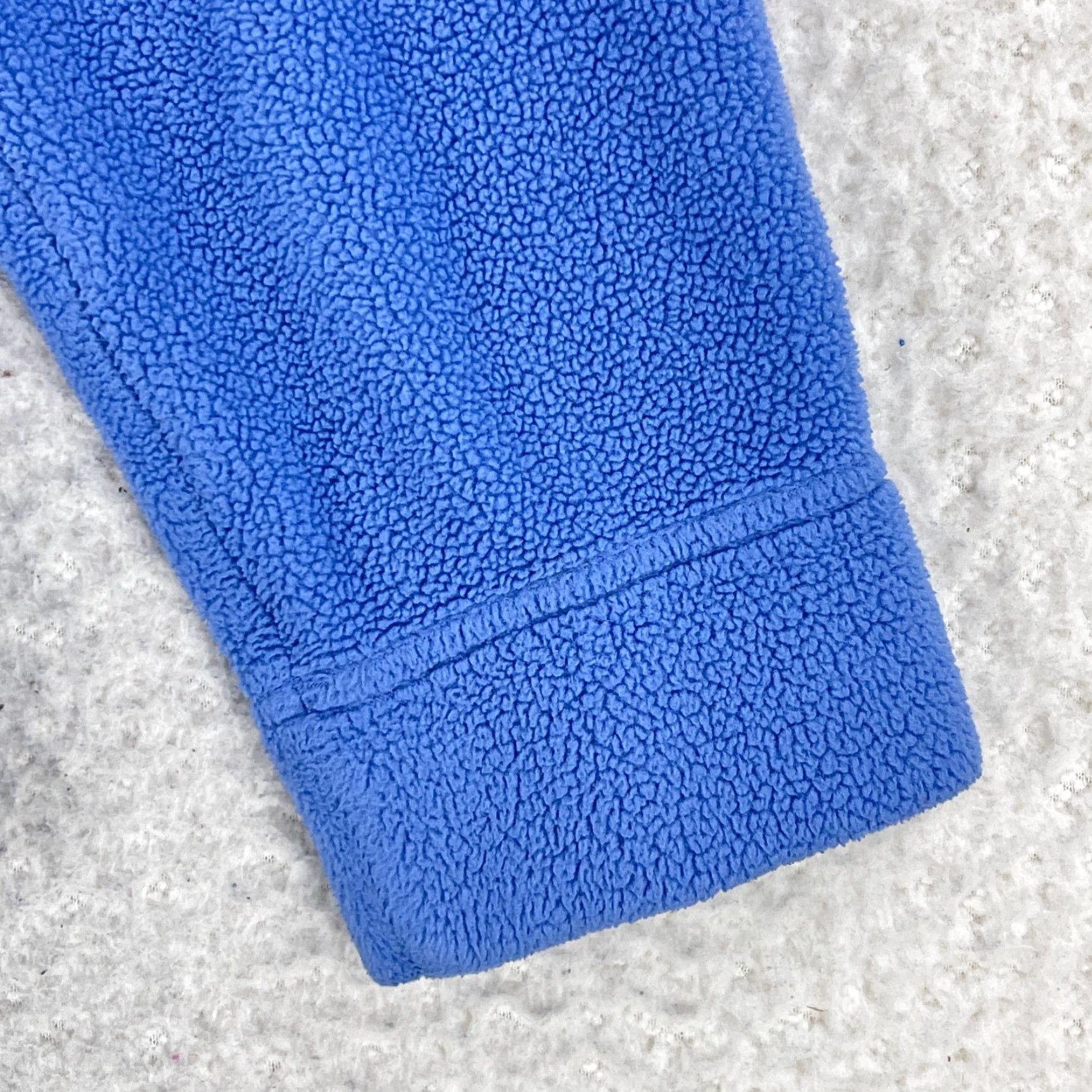 Vintage L.L. Bean Blue Fleece Full Zip Sweater Womens Long Sleeve Mock Neck Size Medium Regular Size M / US 6-8 / IT 42-44 - 6 Thumbnail
