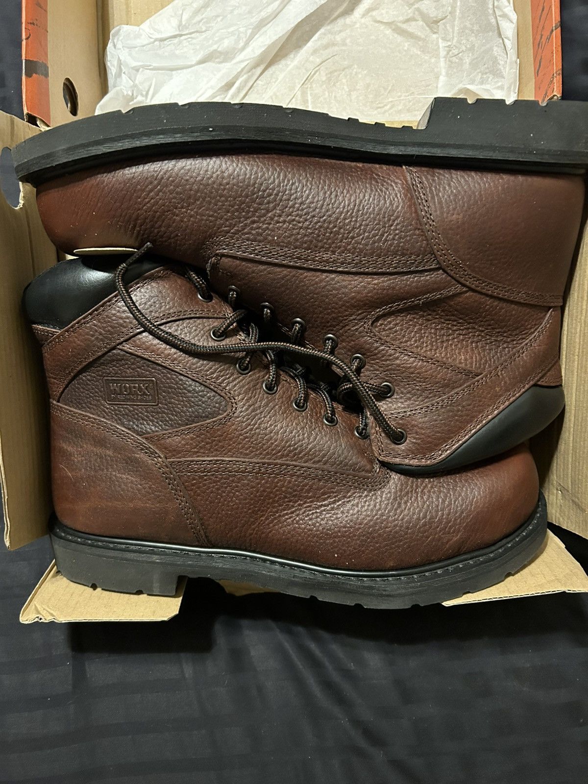 Red Wing Red Wing Steel Toe Work Boots Size US 15 / EU 48 - 6 Thumbnail